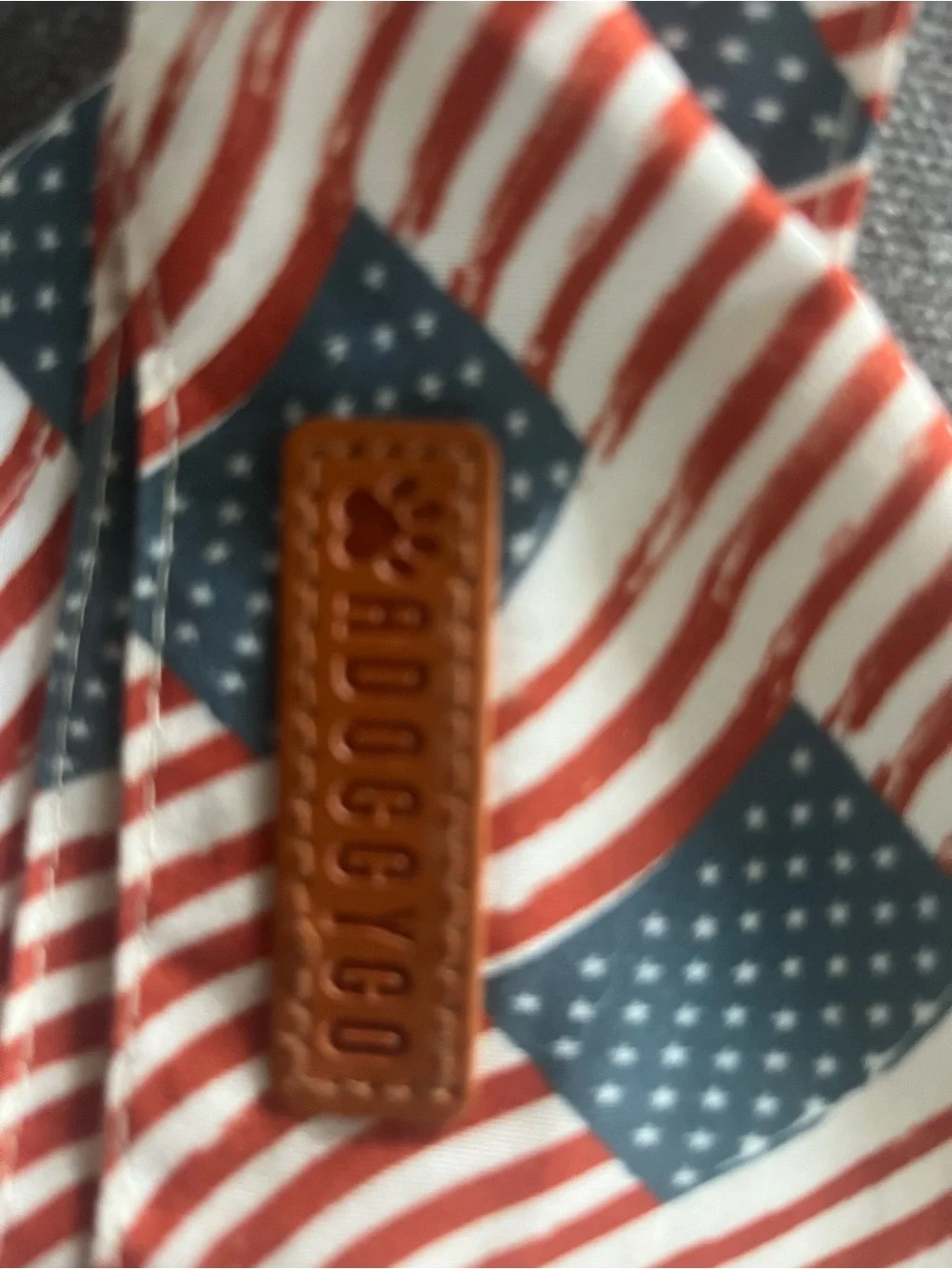 Patriotic American Flag Bandana Scarf - Red, White & Blue